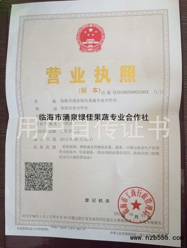 营业执照