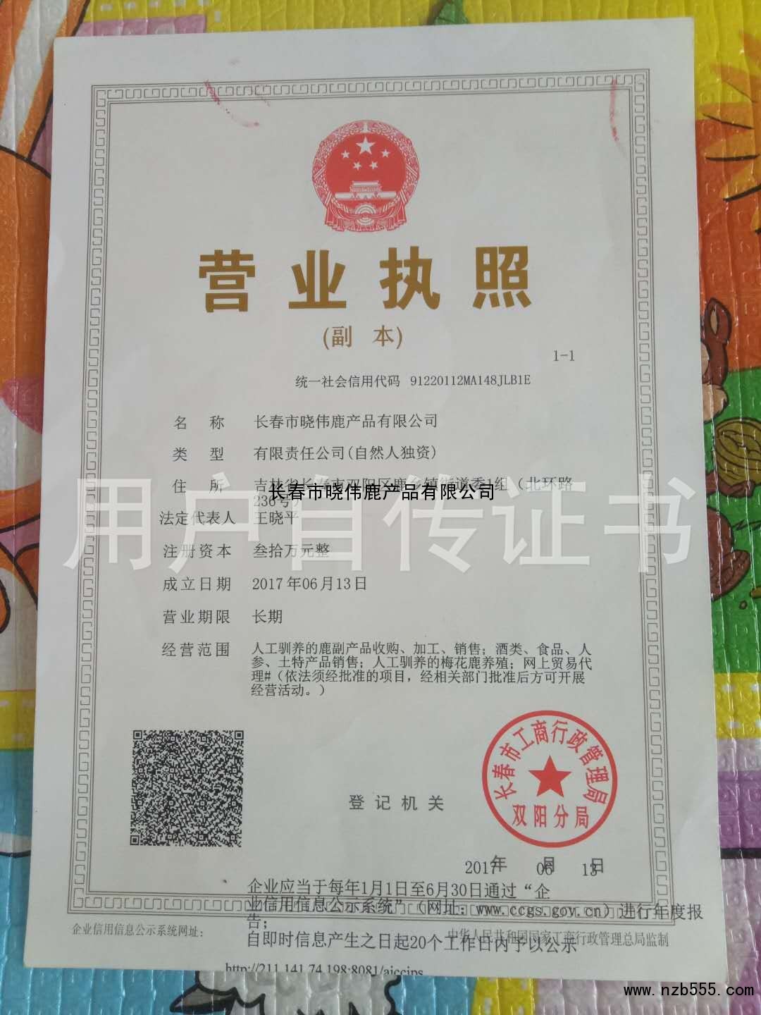 营业执照