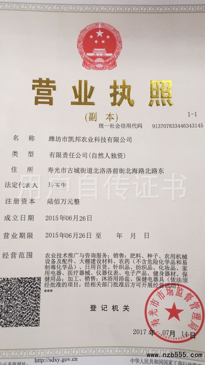 营业执照