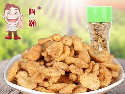 包邮礼袋瓶装麻辣蚕豆瓣 厂家供应零食麻辣开口豆 批发休闲食品图3