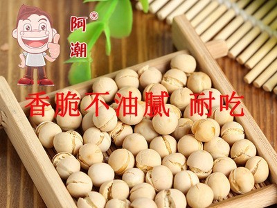 批发开口豆豌豆罐装 办公休闲零食 安庆坚果炒货散装图2