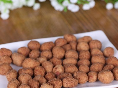 供应2瓶装 礼袋装麻辣花生米 休闲小零食 厂家批发五香味花生图3