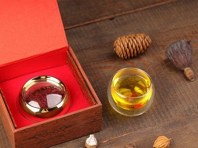 西藏藏红花 药食同源 浓郁花香 自然颜色 中药材 5克礼盒装图4