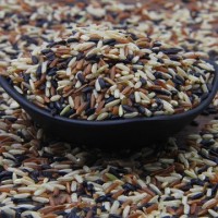 岁耕精选三色糙米5斤 新米健身脂减胚芽饱腹五谷杂粮黑米红米粗粮