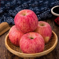 新鲜水果脆甜栖霞红富士苹果85mm大苹果10斤装 果园直发 烟台特产