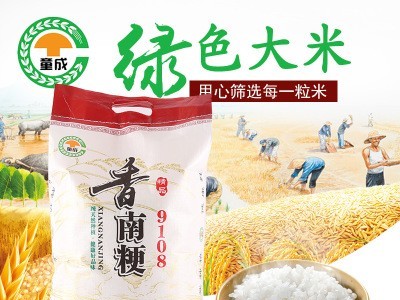 南梗大米厂家供应大米香南粳9108南梗10KG大米农产品产地批发图1