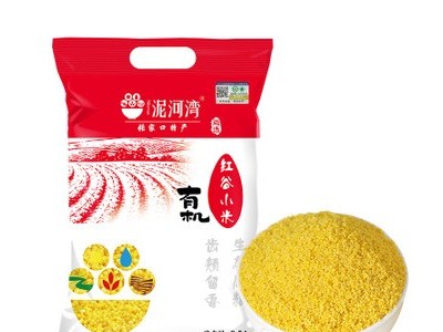 泥河湾有机红谷小米 2020有机黄小米 宝宝米 月子米 小米粥 批发图1