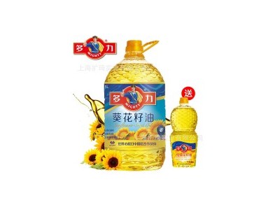 多力葵花籽油5L+250ml小油压榨食用油5升装团购福利 量大从优图1