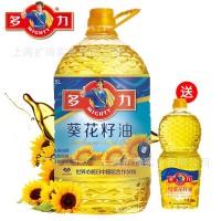 多力葵花籽油5L+250ml小油压榨食用油5升装团购福利 量大从优