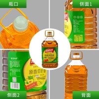 绿源井冈 原香菜籽油5L 纯菜籽油 物理压榨 食用粮油香菜油