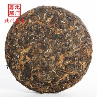 2016年福鼎珍藏寿眉白茶饼 毫香浓郁350克贡眉饼 茶叶厂家可定制