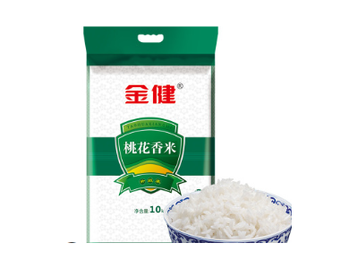 湖南金健 桃花香米10kg/20斤家庭装籼米大米新米批发图1
