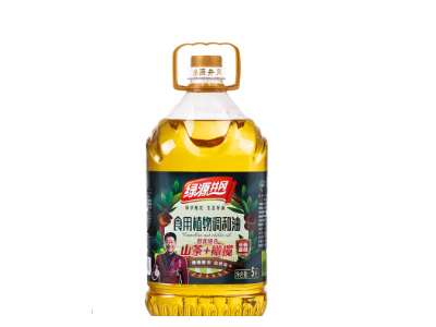 绿源井冈 山茶橄榄调和油5L 物理压榨家用食用油厂家直销粮油图1