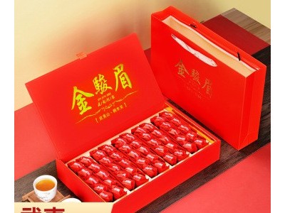 茶叶批发武夷山红茶蜜香金骏眉岩茶大红袍肉桂茶叶礼盒装节日送礼图1