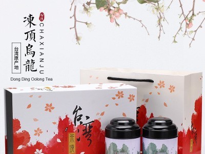 台湾冻顶乌龙茶浓香碳焙茶叶批发300克礼盒茶厂家代发 微商图1