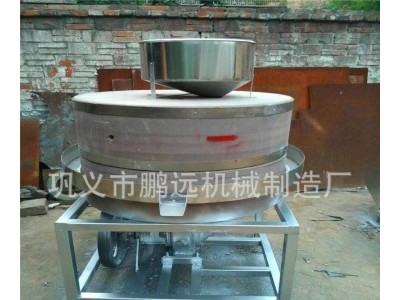 商用电动面粉石磨 香油芝麻酱石磨 豆浆肠粉石磨 青石电动石磨机图1