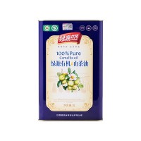 绿源井冈 纯山茶油3L食用油 物理压榨铁听装茶籽油