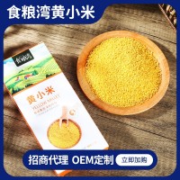 华闽黄小米400g盒装厂家批发散装oem加工定制 杂粮粗粮小米批发