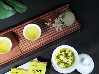 四川花毛峰茉莉花茶浓香型西黄山毛峰耐泡散装批发一件代发图1
