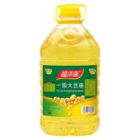 福泽康 厂家直销 10L一级成品大豆色拉油 不是转基因大豆油