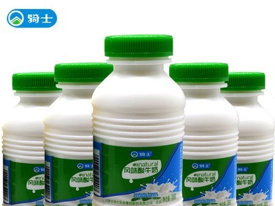 骑士酸牛奶228g*12瓶低温酸奶风味酸牛奶内蒙好喝的牛奶早餐牛奶图1