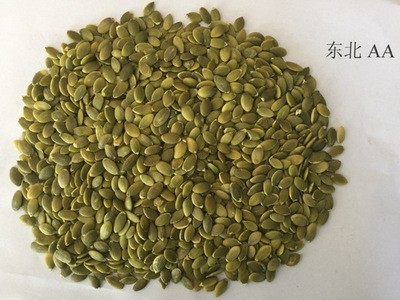 去壳白瓜子厂家出口批发土南瓜子炒货烘焙大瓜子仁扁脱皮南瓜子图1