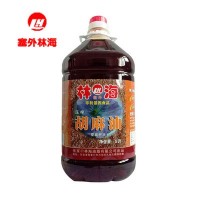 原汁原味 林海传统压榨二级食用油/亚麻油/胡麻油 5 L