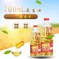 香满旺700ml花生油 700ML食用油 调和油批发小瓶食用油粮油批发