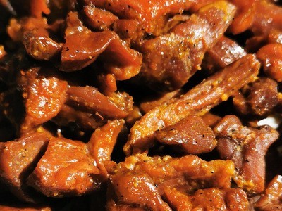 麻辣风干牛腿肉 办公室休闲麻辣肉类零食小吃 鲜牛腿肉零食图1