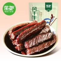 蒙都风干牛肉干七成干488g真空独立包装