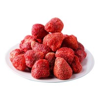 冻干草莓脆500g/袋 批发脱水草莓水果干散装零食雪花酥牛轧糖原料
