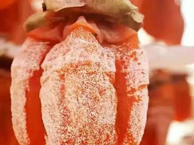 陕西特产富平柿饼霜降柿饼软糯甜流心柿饼一斤袋独立包装图1