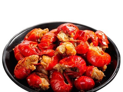 福岁乐香辣小龙虾虾尾加热即食虾球260g*2盒共鲜虾烧制熟食零食图1