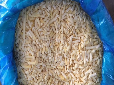 速冻麻竹笋碎丝丁冷冻麻竹笋屑 冬笋春笋加工筛选料处理过干净图1