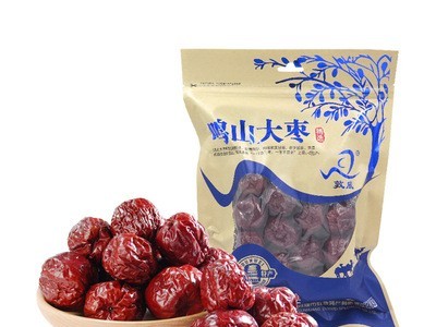 敦煌特产鸣山大枣500g红枣干小吃休闲原味果干敦威厂家图1