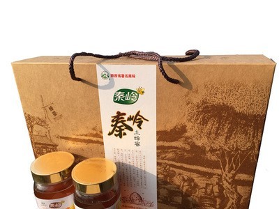 【送礼佳品】秦岭生态土蜂蜜礼盒2瓶装农家自产蜜新款上市图1