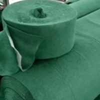 绿色毛毡土工布 大棚保温盖布黑色涤纶纤维毛毡现货批发