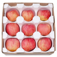 烟味食足当季水果新鲜采摘山西苹果支持批发代发条纹红富士苹果