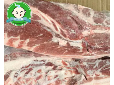 珍正鲜冷冻猪肉烤肉猪五花肉去皮五花肉东坡肉带皮五花肉20KG批发图1