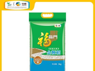 中粮福临门东北大米金粳稻大米20kg（5kg*4袋）原箱整件图1