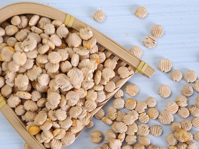 谷豆开花厂家供应豌豆片 易熟粗粮五谷杂粮片 按需制作豌豆片图1