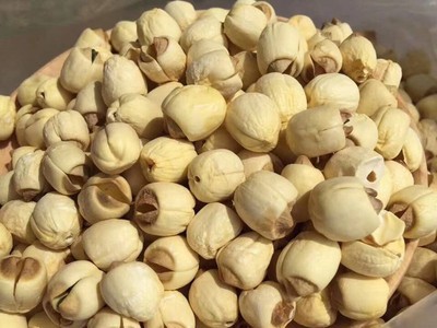 建宁白莲子干货去芯产地直销磨皮红莲子500g一件代发批发图1