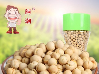 批发开口豆豌豆罐装 办公休闲零食 安庆坚果炒货散装图1