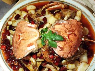 海鲜批发螃蟹鲜活速冻石蟹整盒发货新鲜生鲜个肥招财蟹发量大从图1