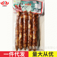 江苏南通低价批发经销农家风味土特产休闲零食腌腊食品180g麻辣肠