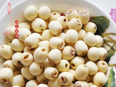 和亿莲业湘潭厂家批发寸三莲无心白莲米去芯磨皮白莲子中级500克图5