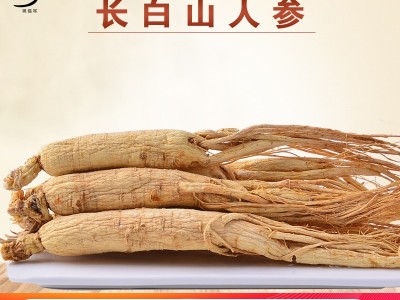 批发人参边条白参吉林长白山白参原皮参白泡酒参生晒人参500g图1