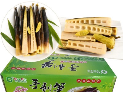 2021网红手剥笋 千秋手剥笋 手撕笋 开袋即食网红零食厂家直供图1