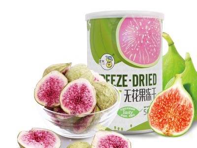 【农茂水果冻干】冻干无花果零食罐装50g密封包装无花果冻干图5