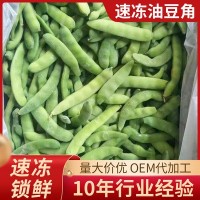 速冻油豆角批发 山东厂家供应速冻油豆角 冷冻蔬菜冷冻新鲜绿油豆